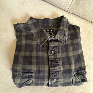 Men’s Filson XL Plaid Long Sleeve Shirt